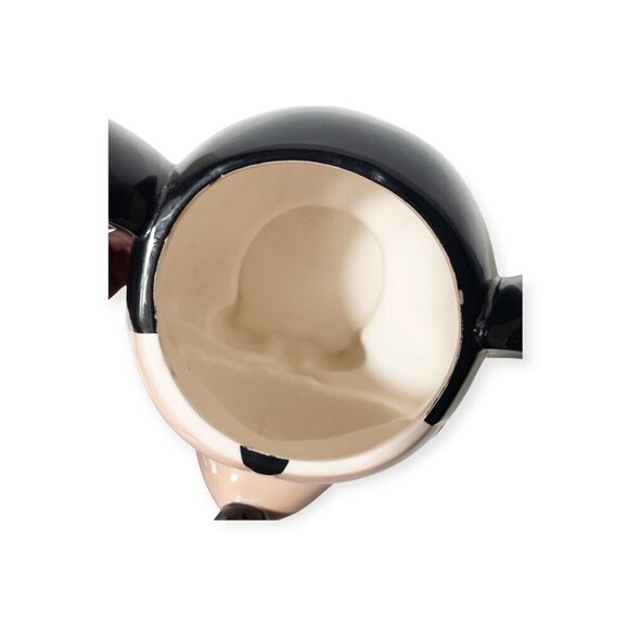 Vintage Disney Mickey Mouse Ceramic Cookie Jar With Hat Lid & Bright Colors - Picture 5 of 13